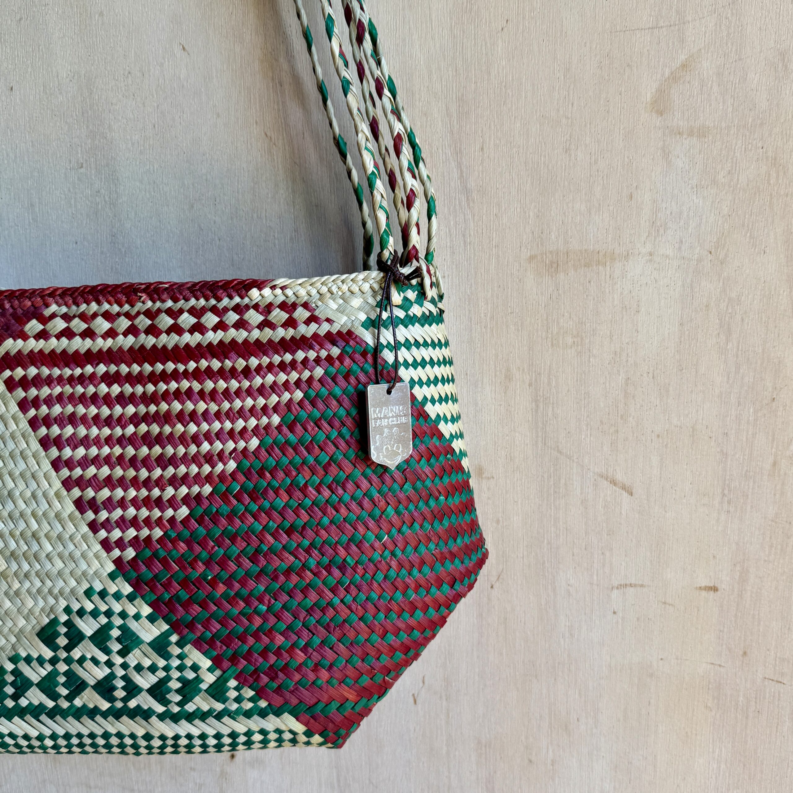 Natural Sumatra Shoulder Mix M Red × Green - 画像 (2)