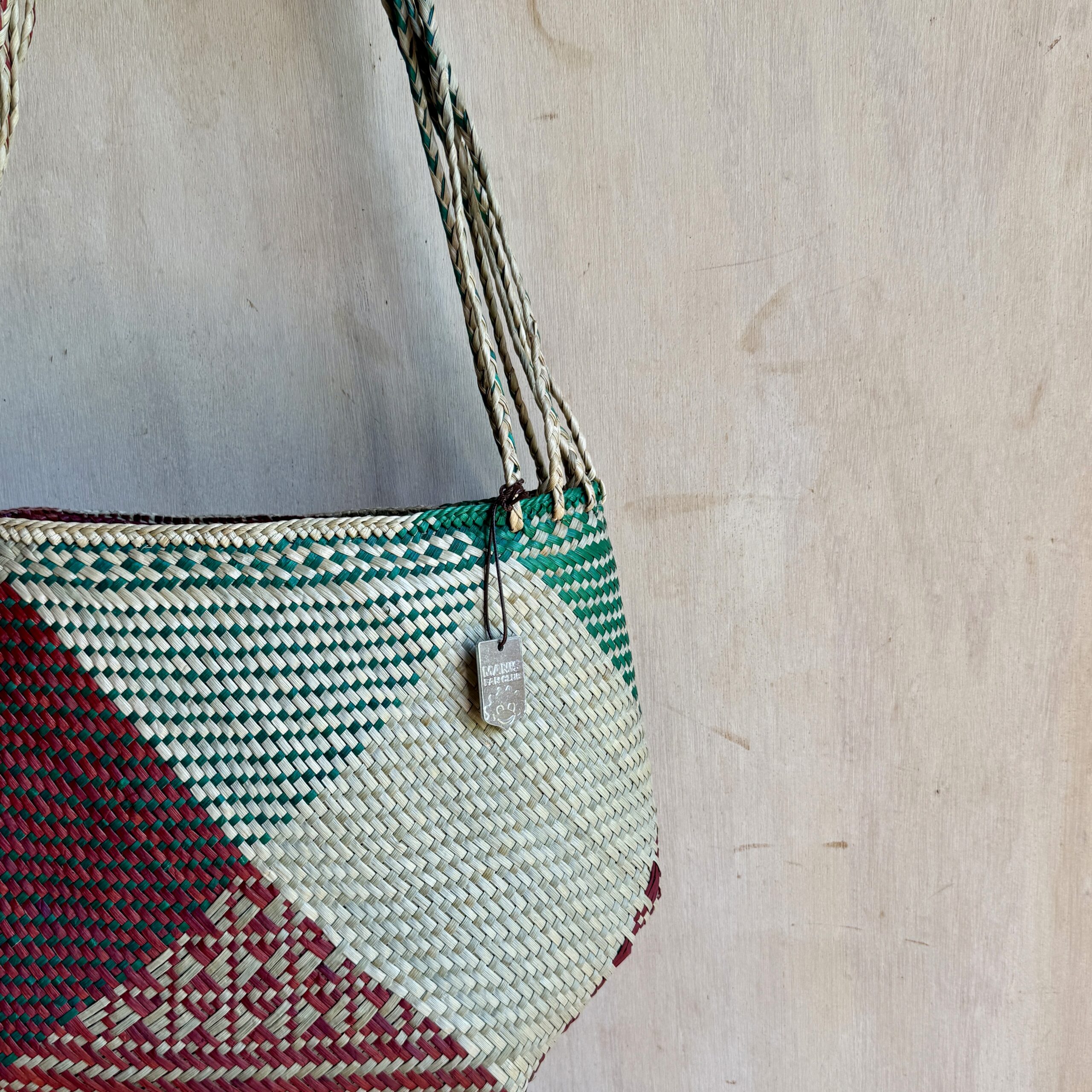 Natural Sumatra Shoulder Mix L Red × Green - 画像 (2)