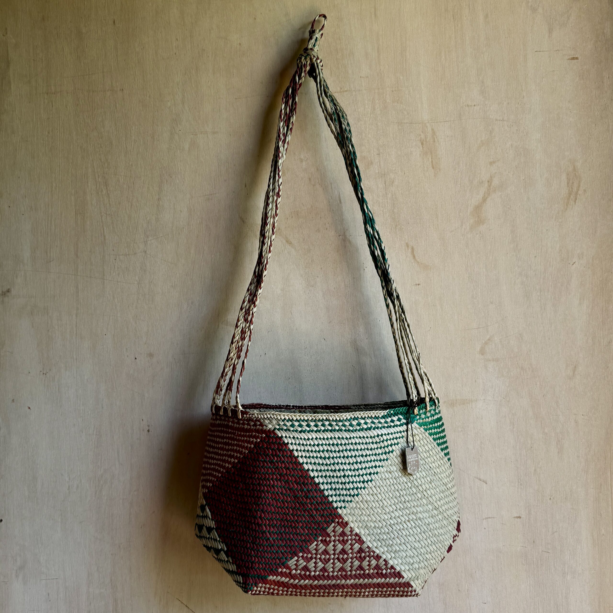 Natural Sumatra Shoulder Mix L Red × Green